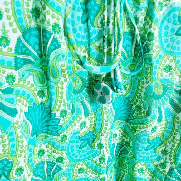 Gretchen Scott Pulley Dress Blue and Green XS - Picture 5 of 8